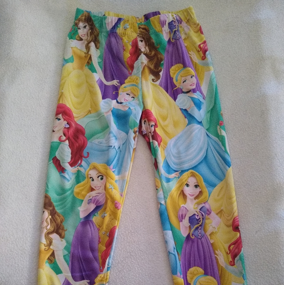 Disney Princess Leggings Girls Size Small/4